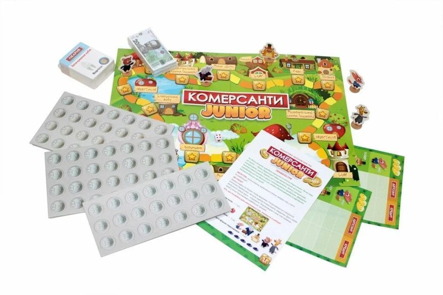 Книга Настільна гра "Комерсанти. Junior" 86486 фото